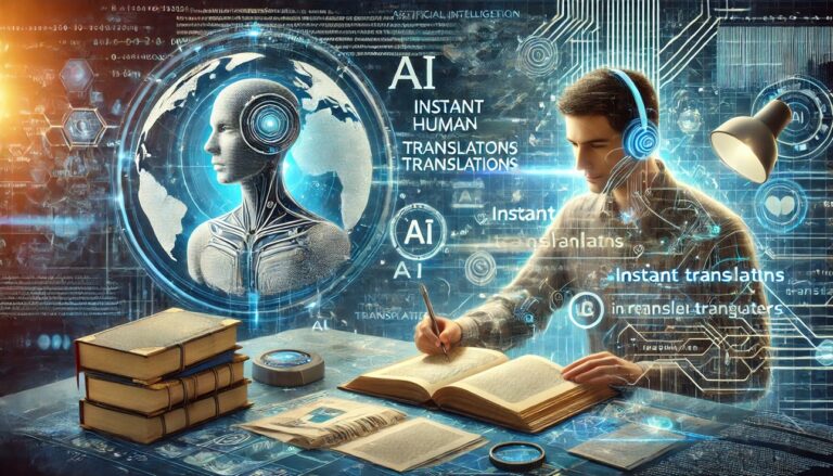 illustration of Inteligencia Artificial in translation