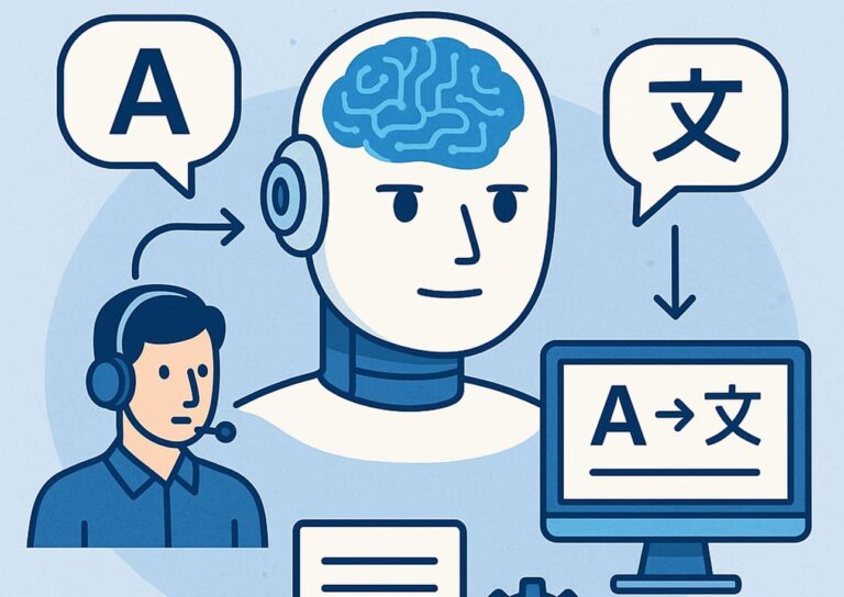 Concepto de imagen industria de la traducción