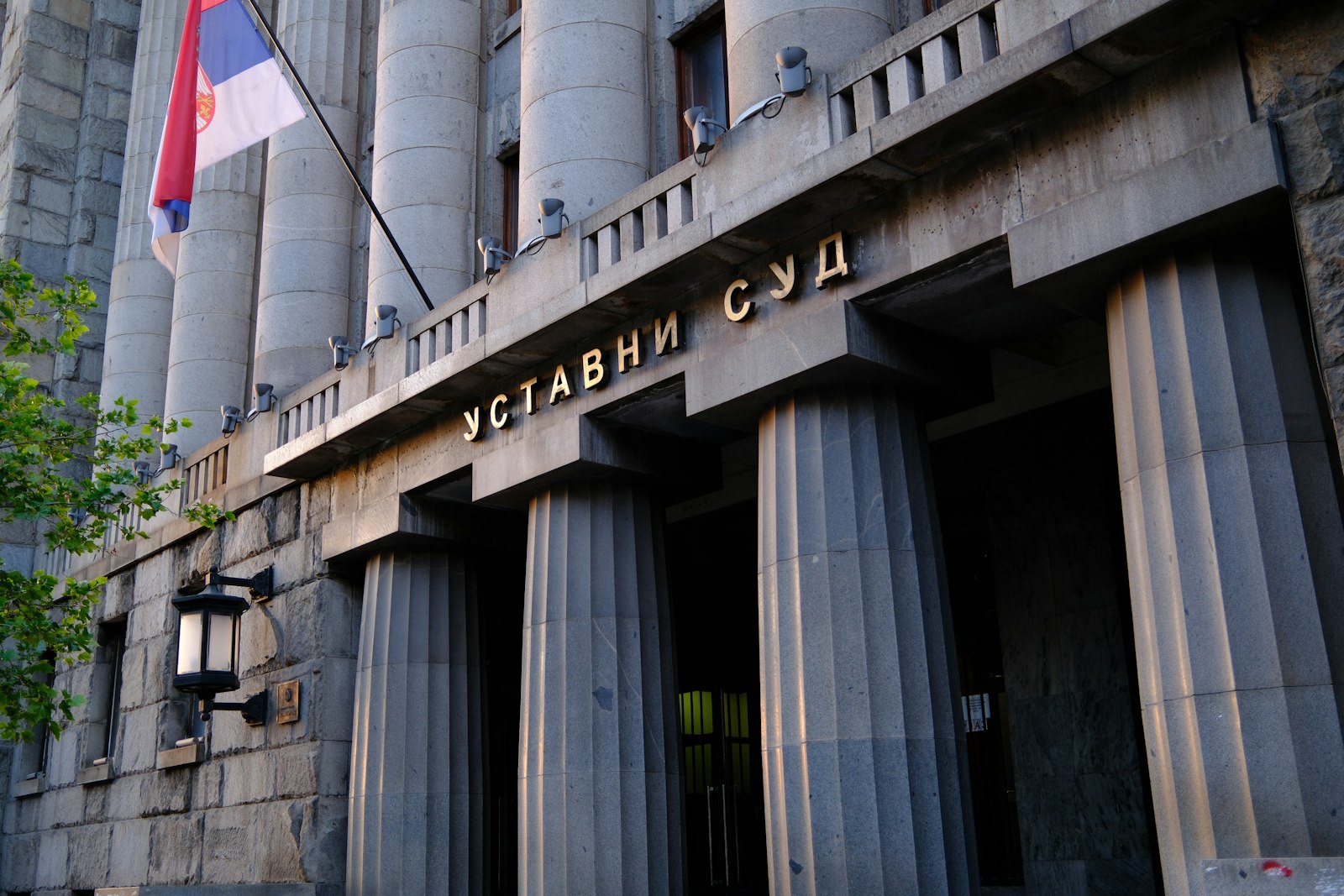 The Constitutional Court in Belgrade, the body that enforces the two-term limit Vučić just ran out of. Photo: Anton Borzenkov / Unsplash